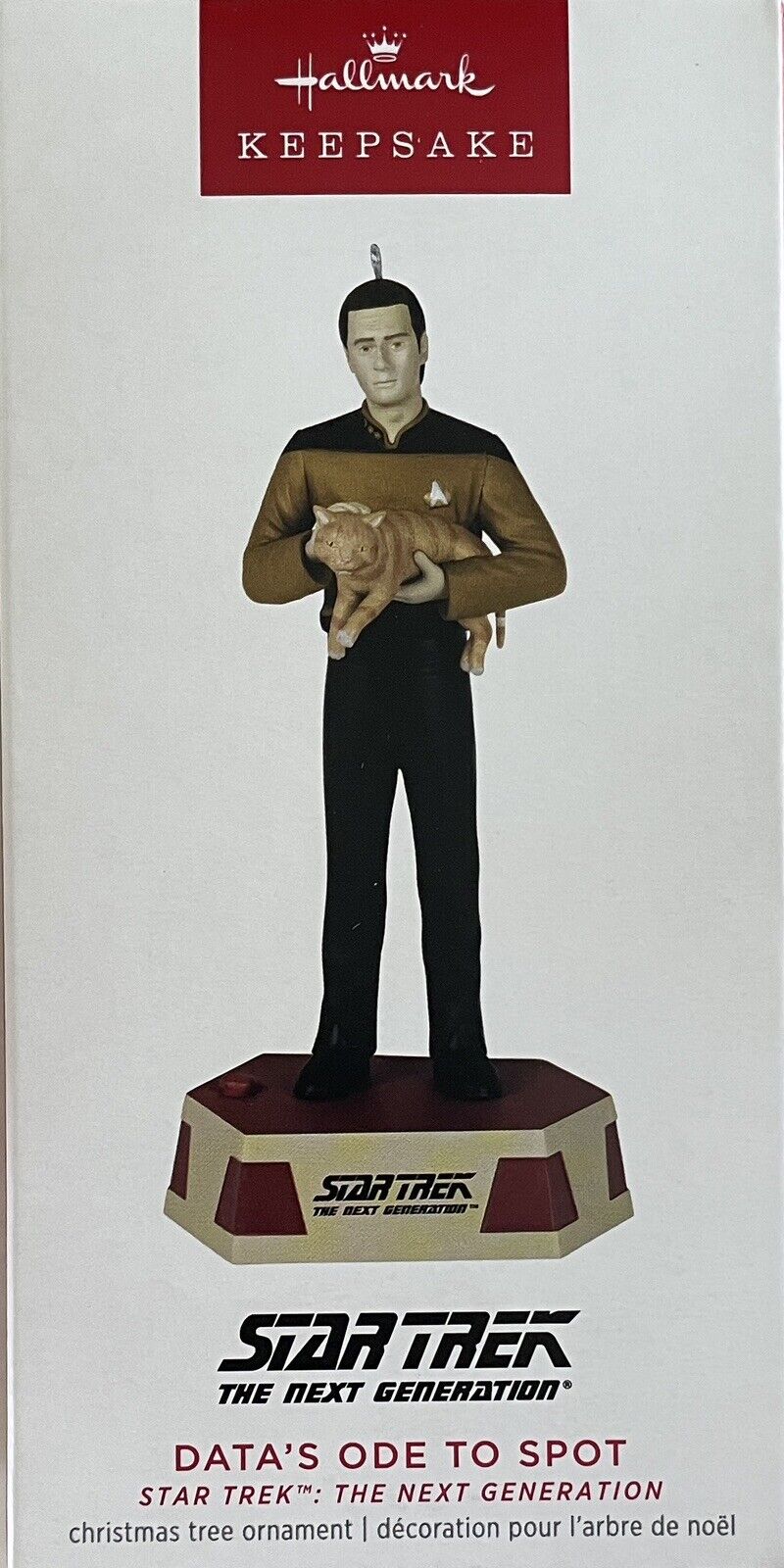 Hallmark Keepsake Star Trek Data's Ode to Spot Ornament