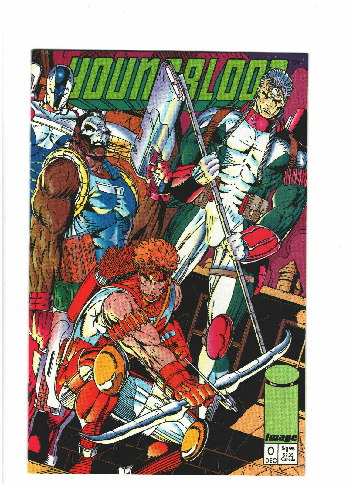 Youngblood #0 NM- 9.2 Image Comics Green Logo Rob Liefeld, With Image #0 Coupon