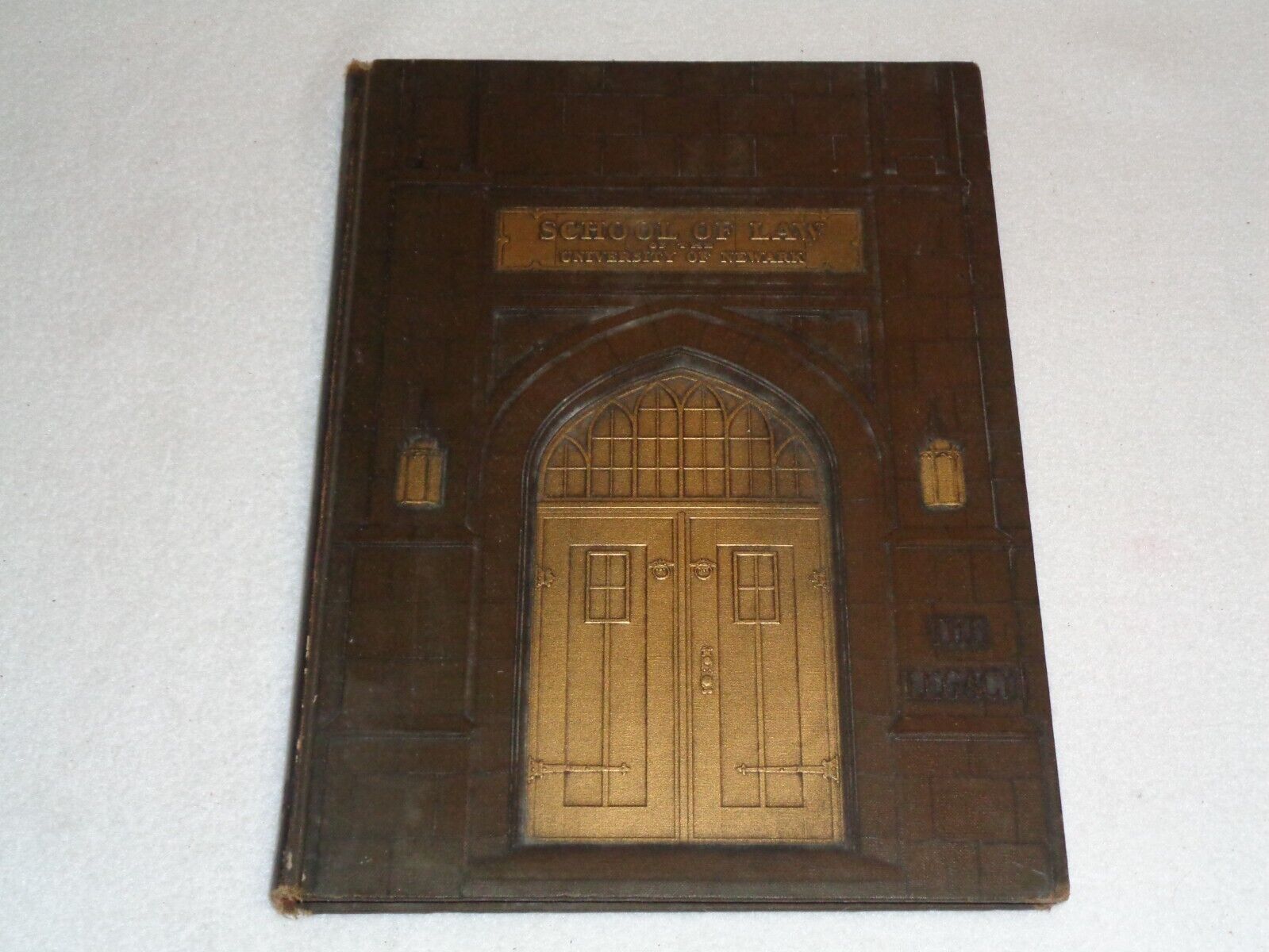 1937 University of Newark School of Law Rutgers NJ Rare Original Yearbook