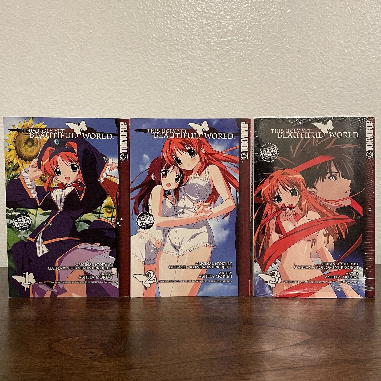 This Ugly Yet Beautiful World English Manga Complete Set OOP Volume 1-3 COMPLETE