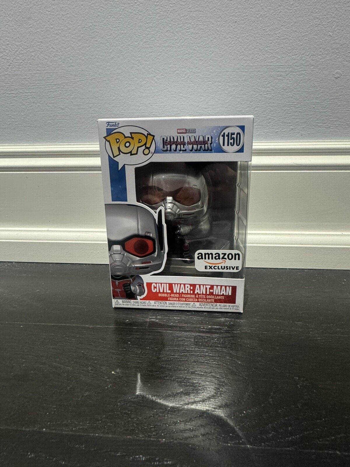 Funko Pop- Brand New Ant-man. Exclusive Model Number 1150