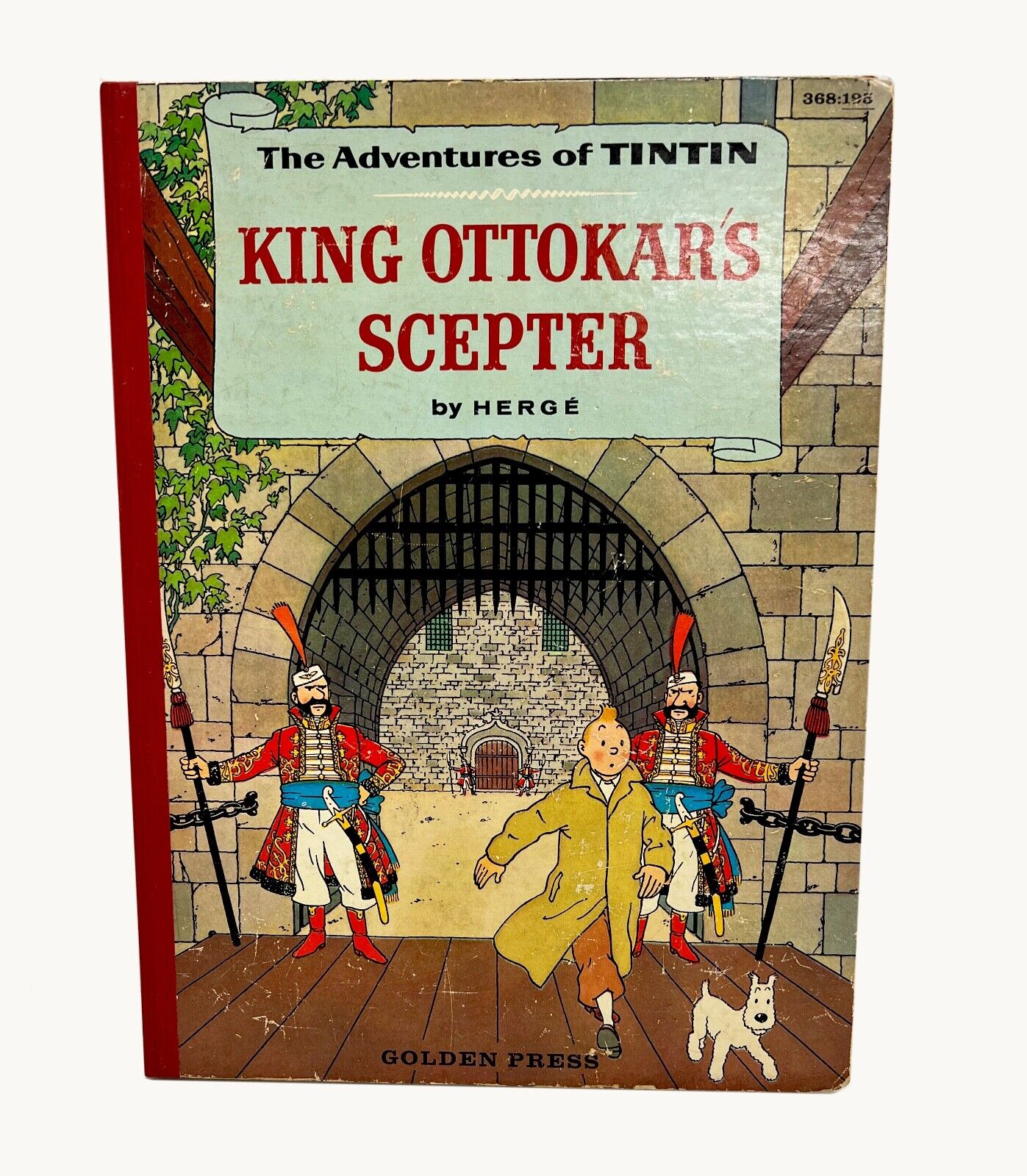 Tintin King Ottokar\'s Scepter Rare 1959 Golden Press 1st edition - Herge