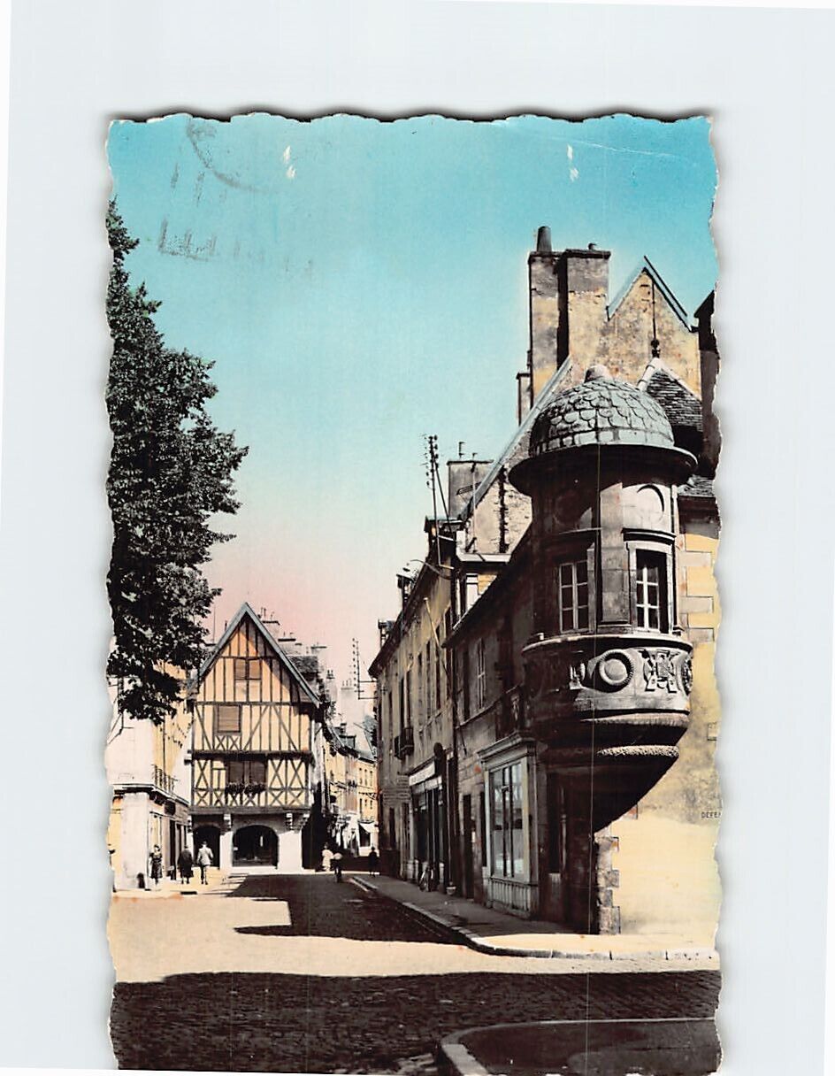 Postcard Un coin de la Place des Ducs Dijon France