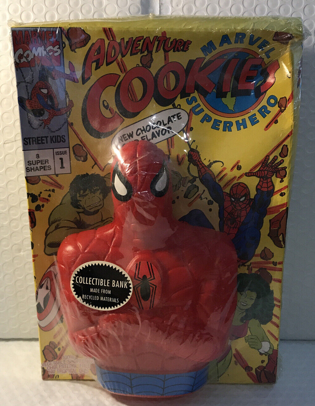 marvel comics 1991 adventure cookies spider man