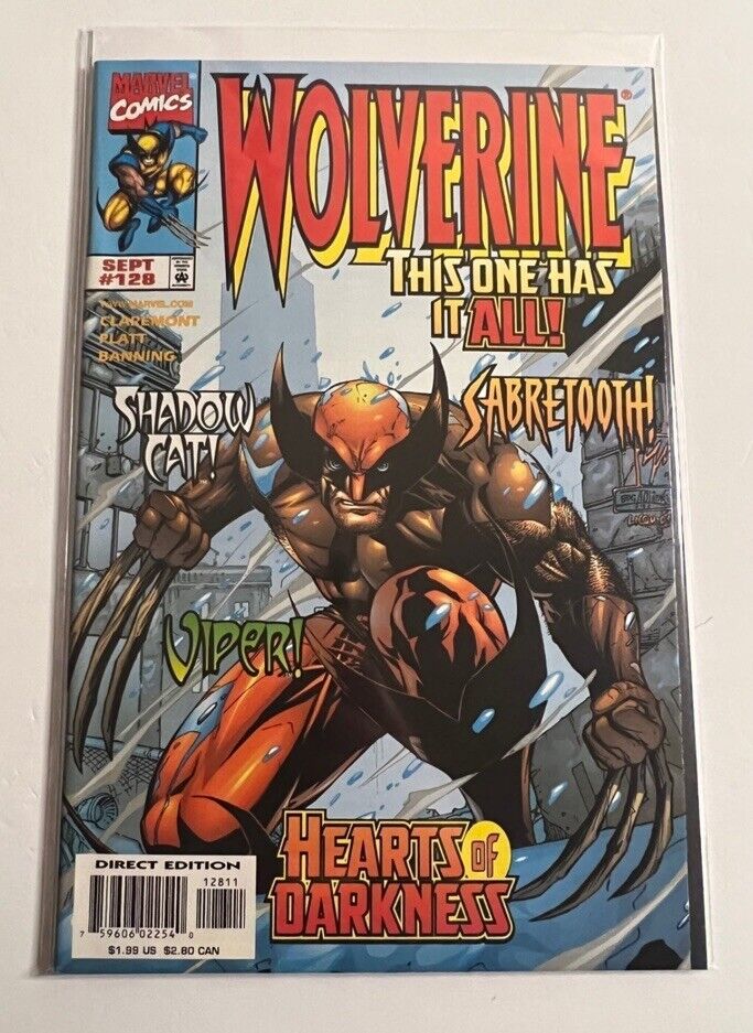 Wolverine (1988 series) #128 Marvel comics