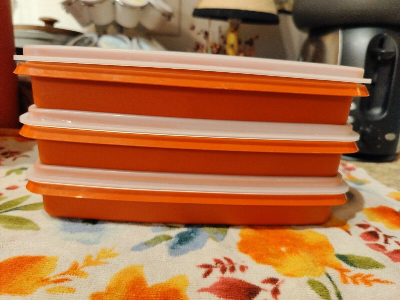 Tupperware Lot Of 3 With Seals Pre-owned Vintage MADE IN USA 🇺🇸 