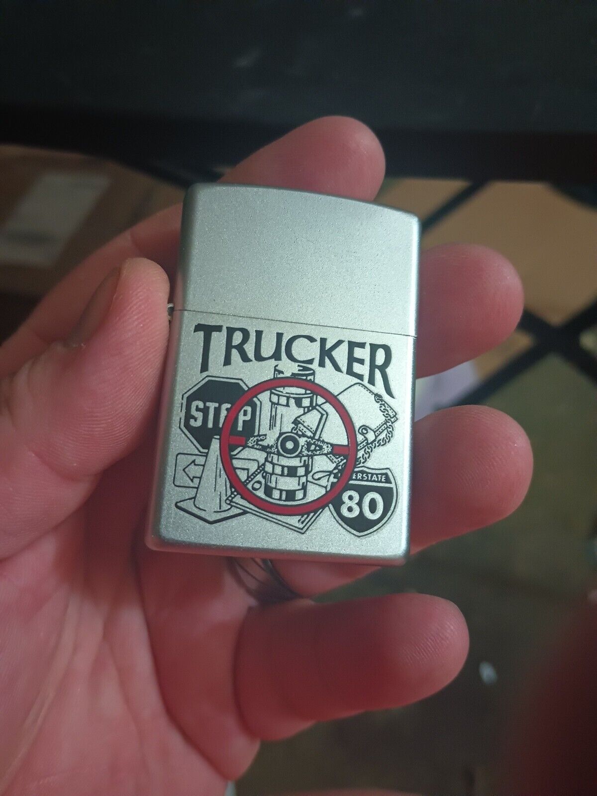 Zippo Trucker I-80 Lighter