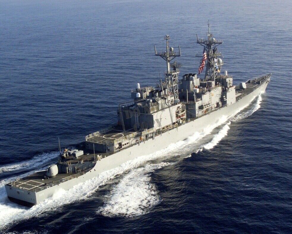 US Navy USN destroyer USS Kinkaid (DD 965) N4 8X12 PHOTOGRAPH