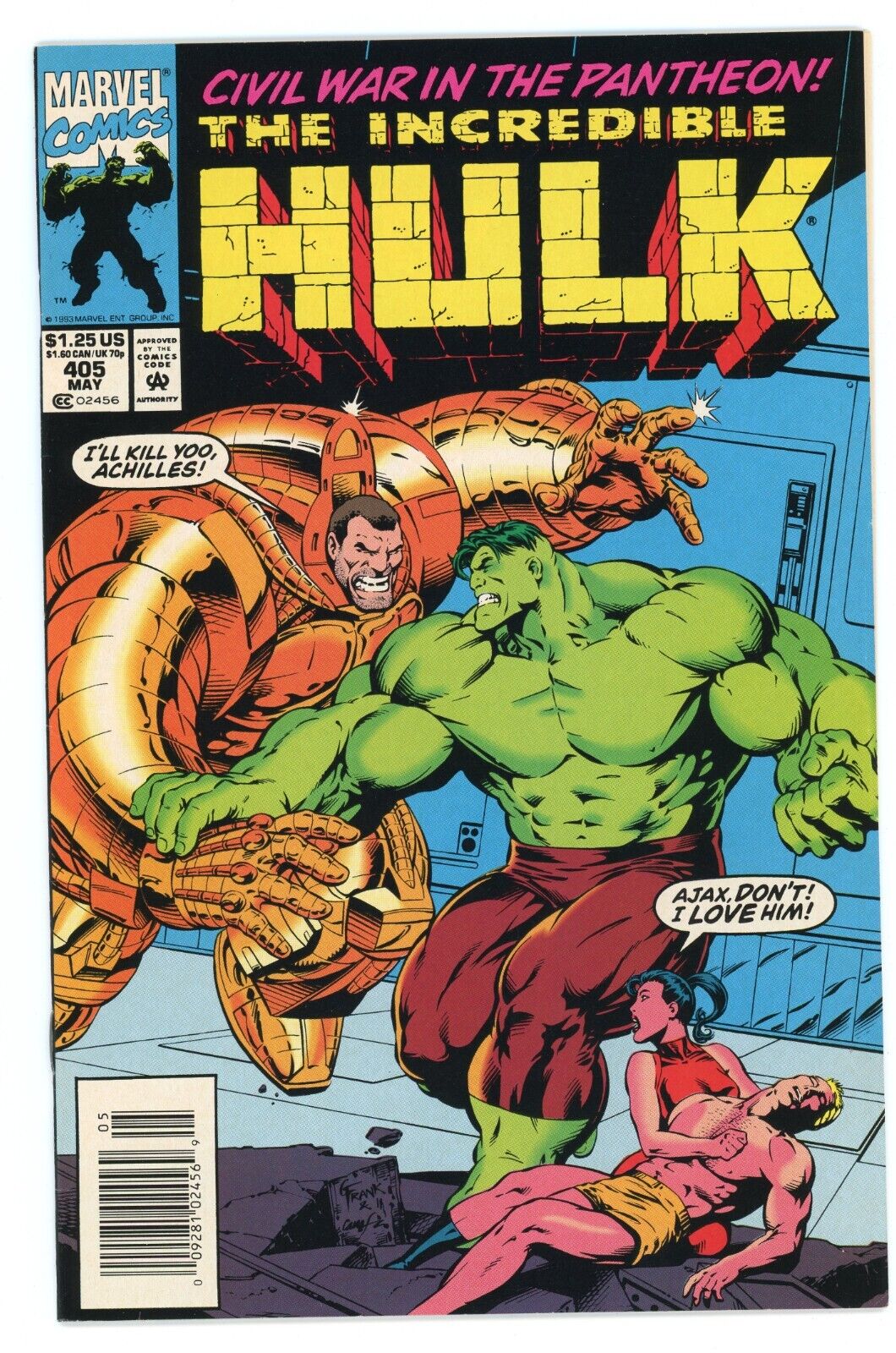 The Incredible Hulk #405 Marvel Comics 1993