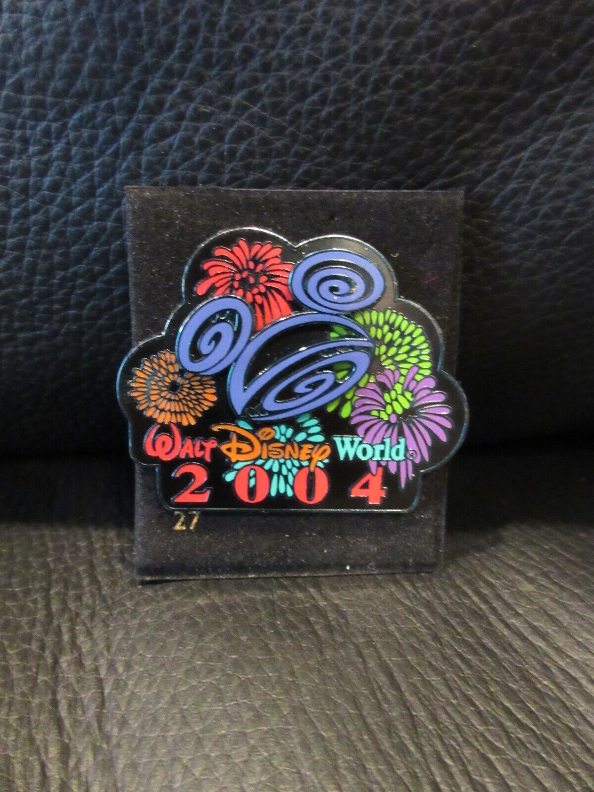Walt Disney World 2004 Fire Works Mickey Mouse Hat Trading Pin