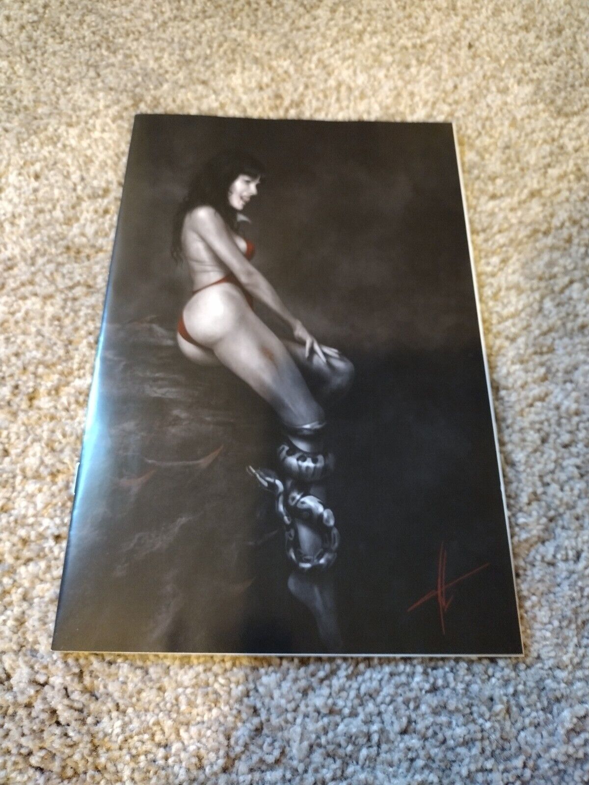 Vampirella #11 Vol 5 B&W Virgin Cover Ltd 100 🔥Carla Cohen🔥
