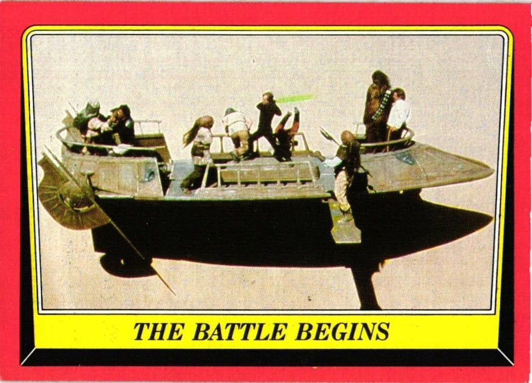 1983 Lucas Films Star War Return of the Jedi The Battle Begins