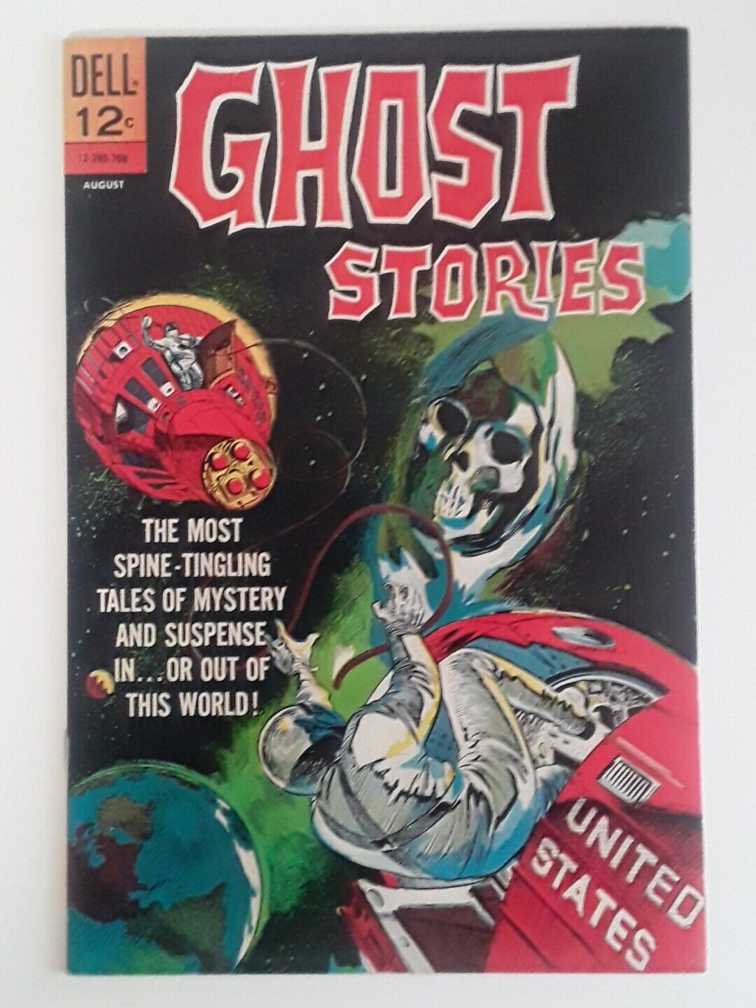 Ghost Stories #19 Dell Comics 1967 Nice Higher Grade Book 