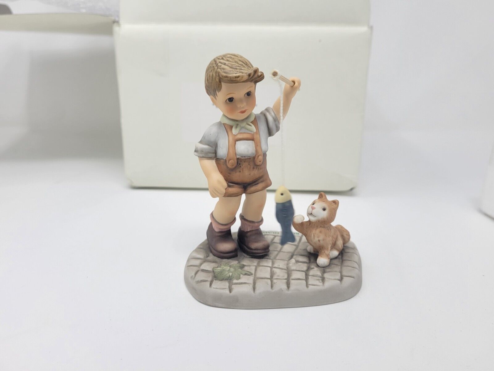Goebel Hummel Figurine BH 153 “What a Catch” 2000  Pre-owned