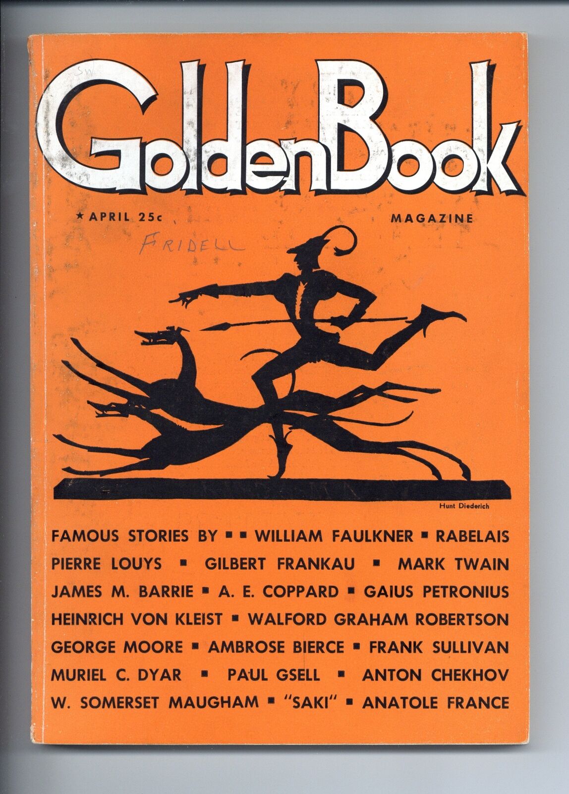 Golden Book Magazine Apr 1935 Vol. 21 #124 PR Low Grade
