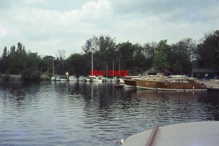 PHOTO  1965 NORFOLK LUDHAM STAITHE APPROACHING FROM WOMACK WATER.