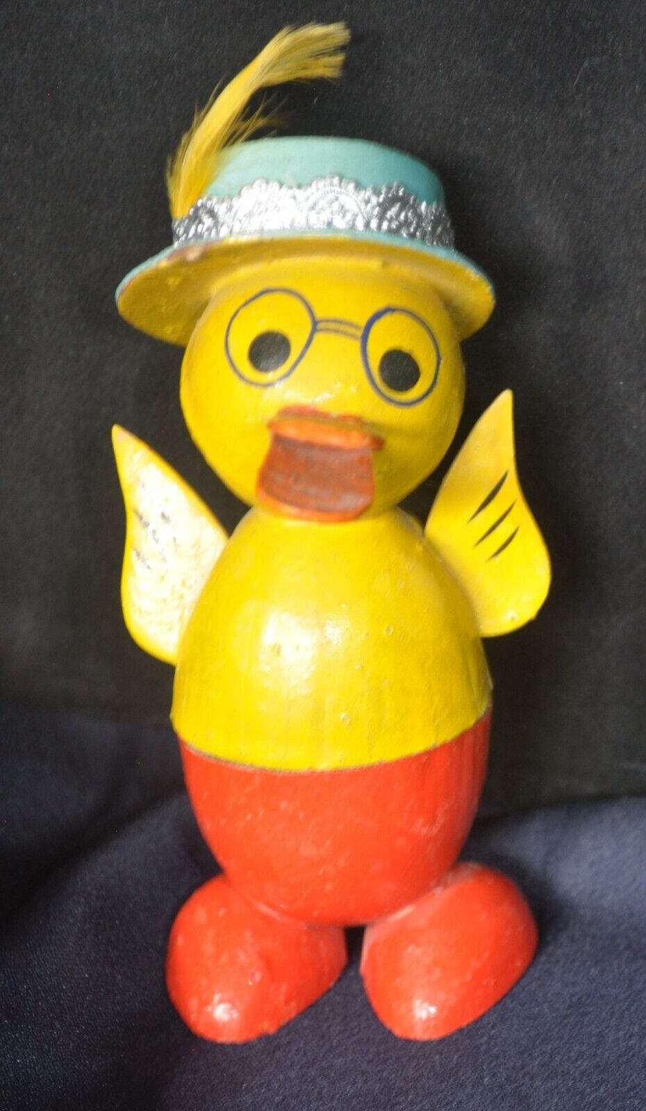 VTG 1920S EASTER CANDY CONTAINER, LONG BILLED DUCK, GERMANY, UNMARKED