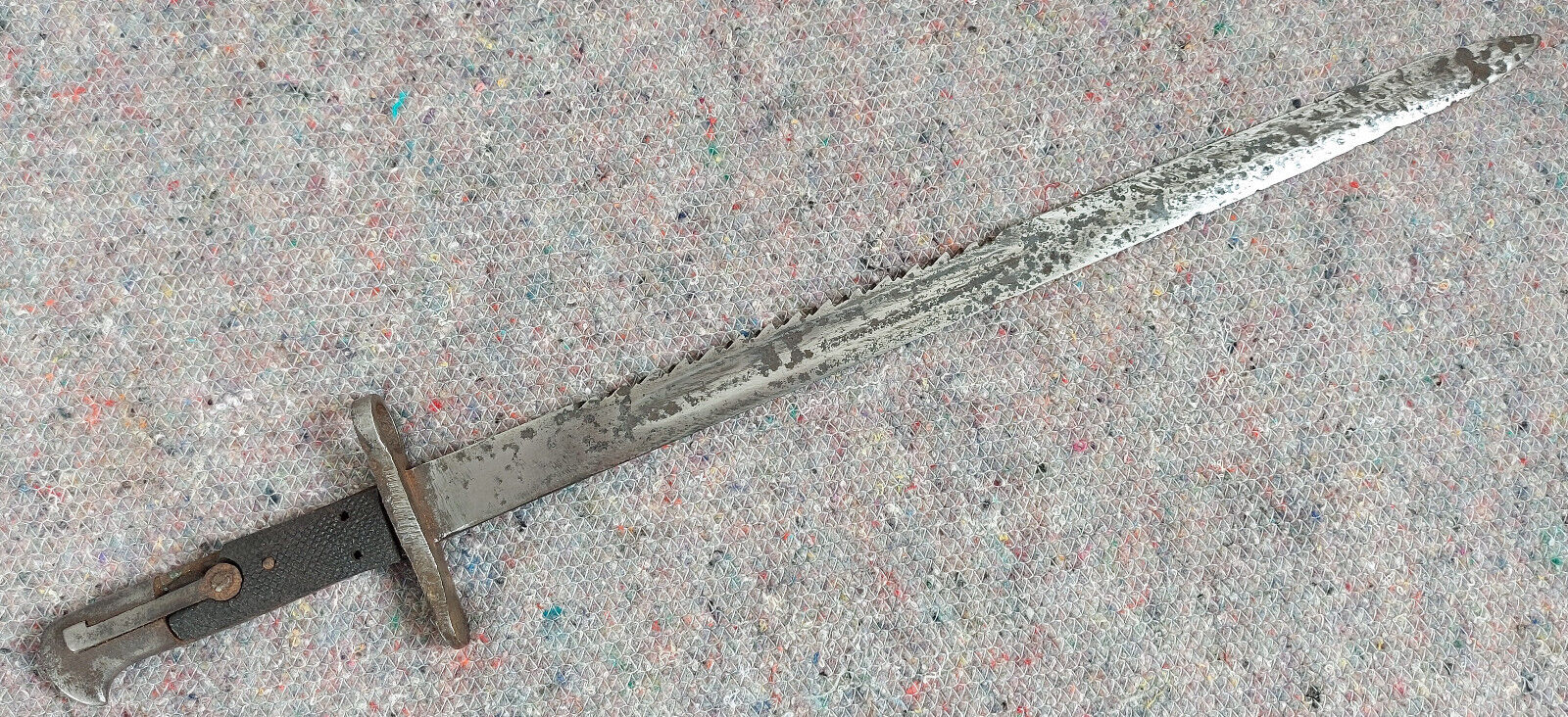 Rare British Pattern 1875 Martini Henry Volunteer Sword Bayonet
