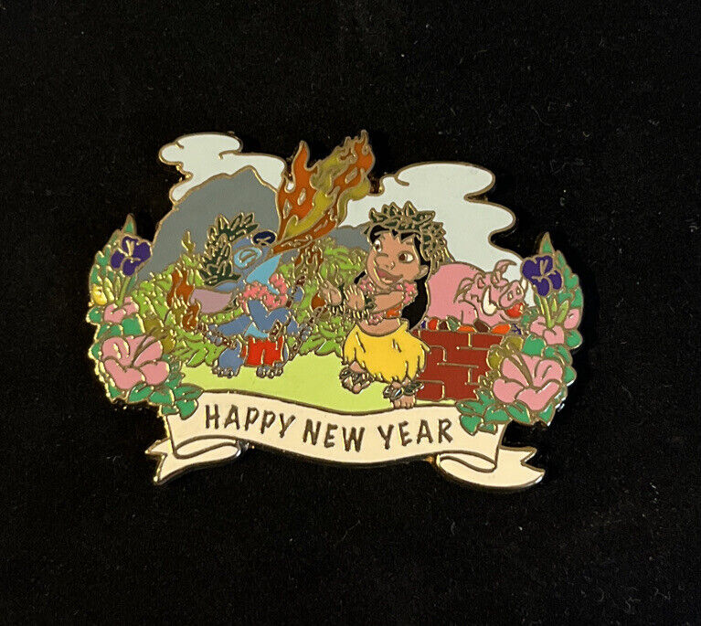 DS - Disney Shopping - Happy New Year 2008 Series - Lilo and Stitch LE NOC
