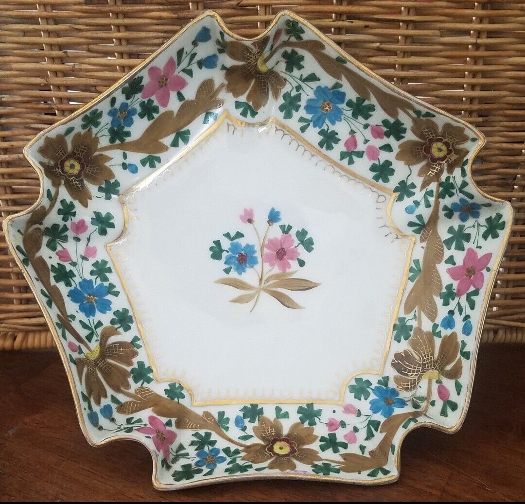 Antique Carl Knoll Royal Vienna Porcelain Hand-Painted Decorative Dish Plate