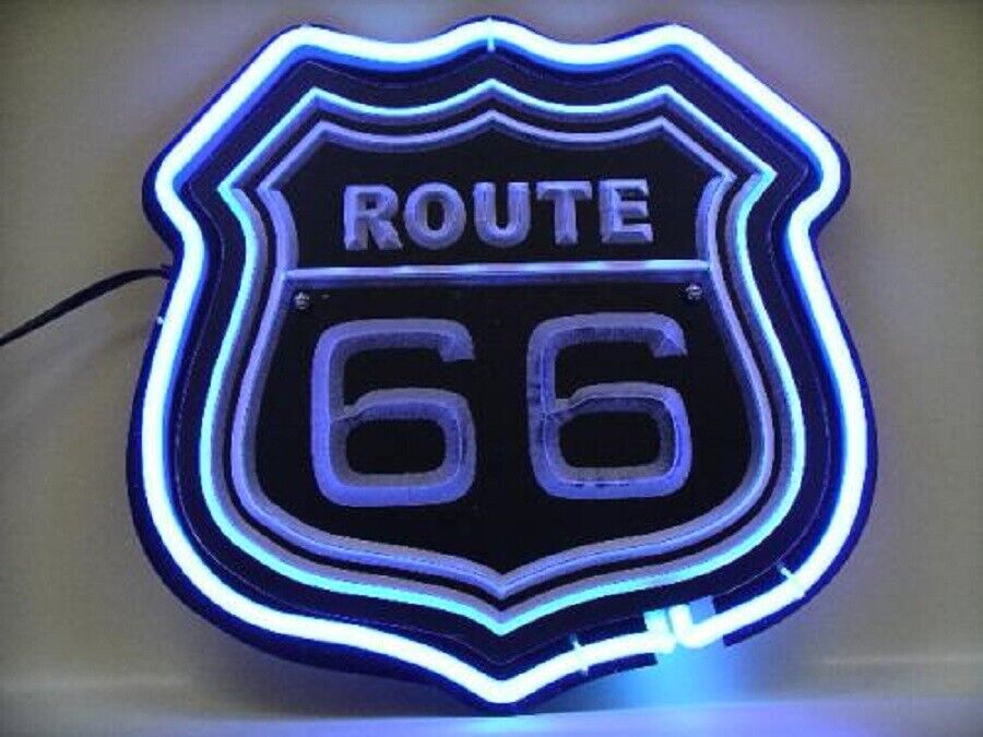 CoCo Route 66 3D Carved Neon Sign 17\