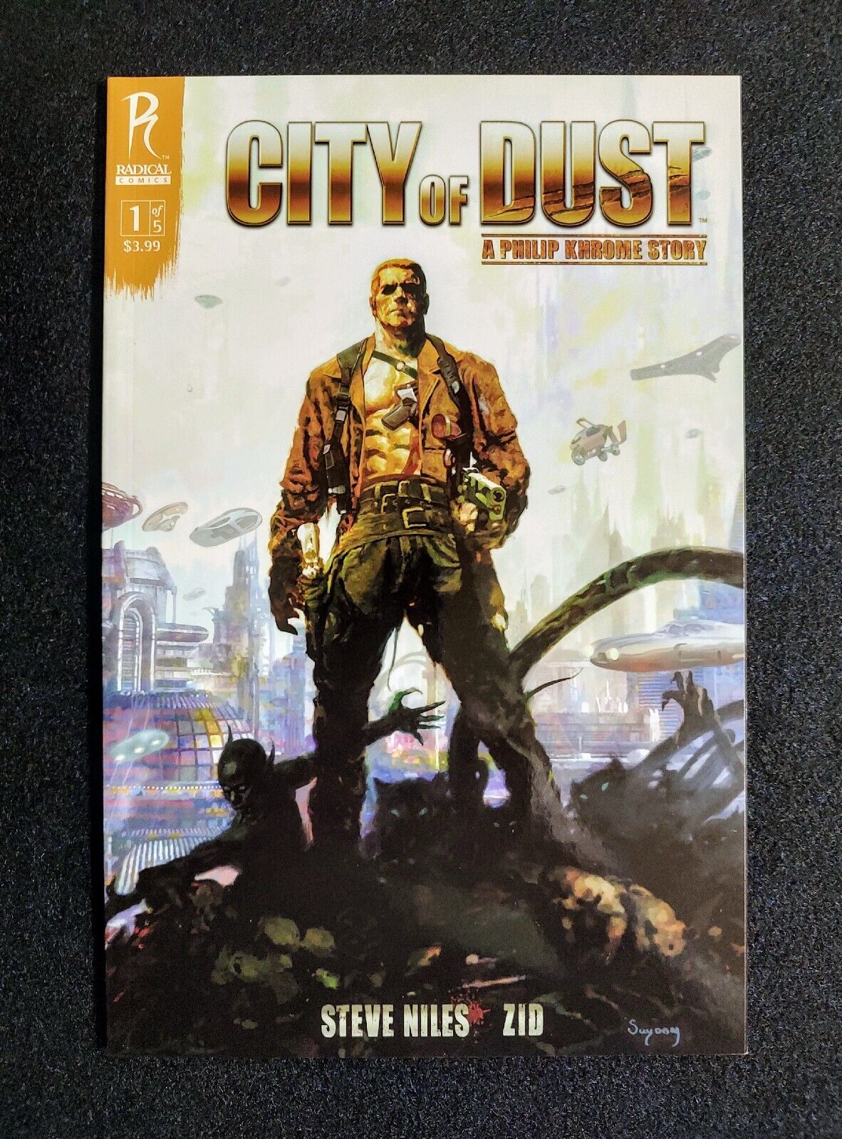 City Of Dust #1d Philip Khrome Story 2008 Radical Comics, Steve Niles, Zid.