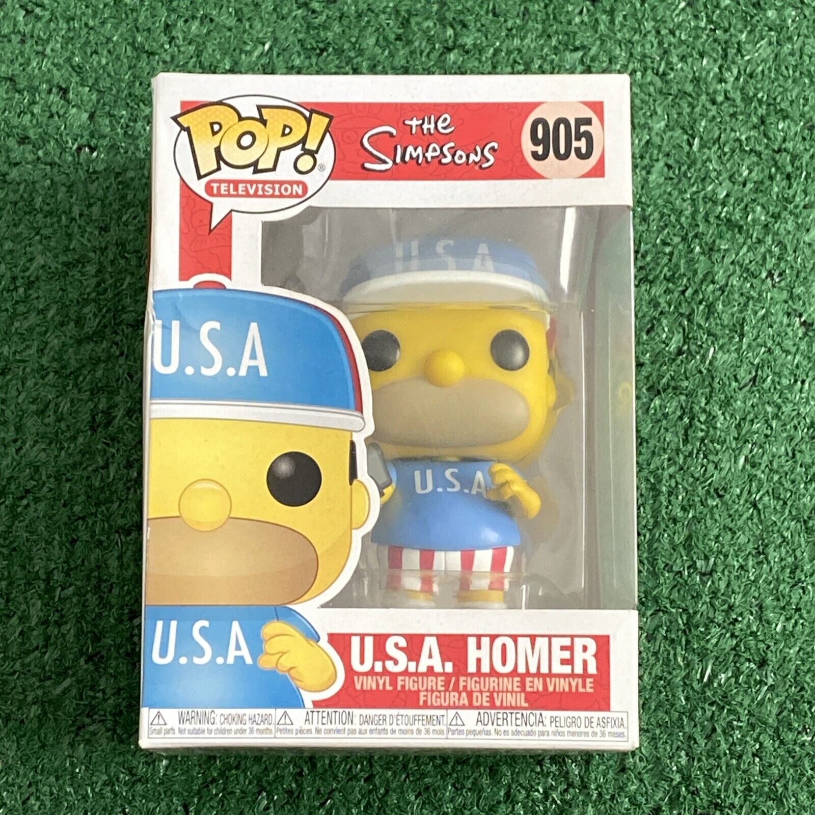 Funko POP Television Animation -  The Simpsons U.S.A Homer - #905 Vinyl Figure