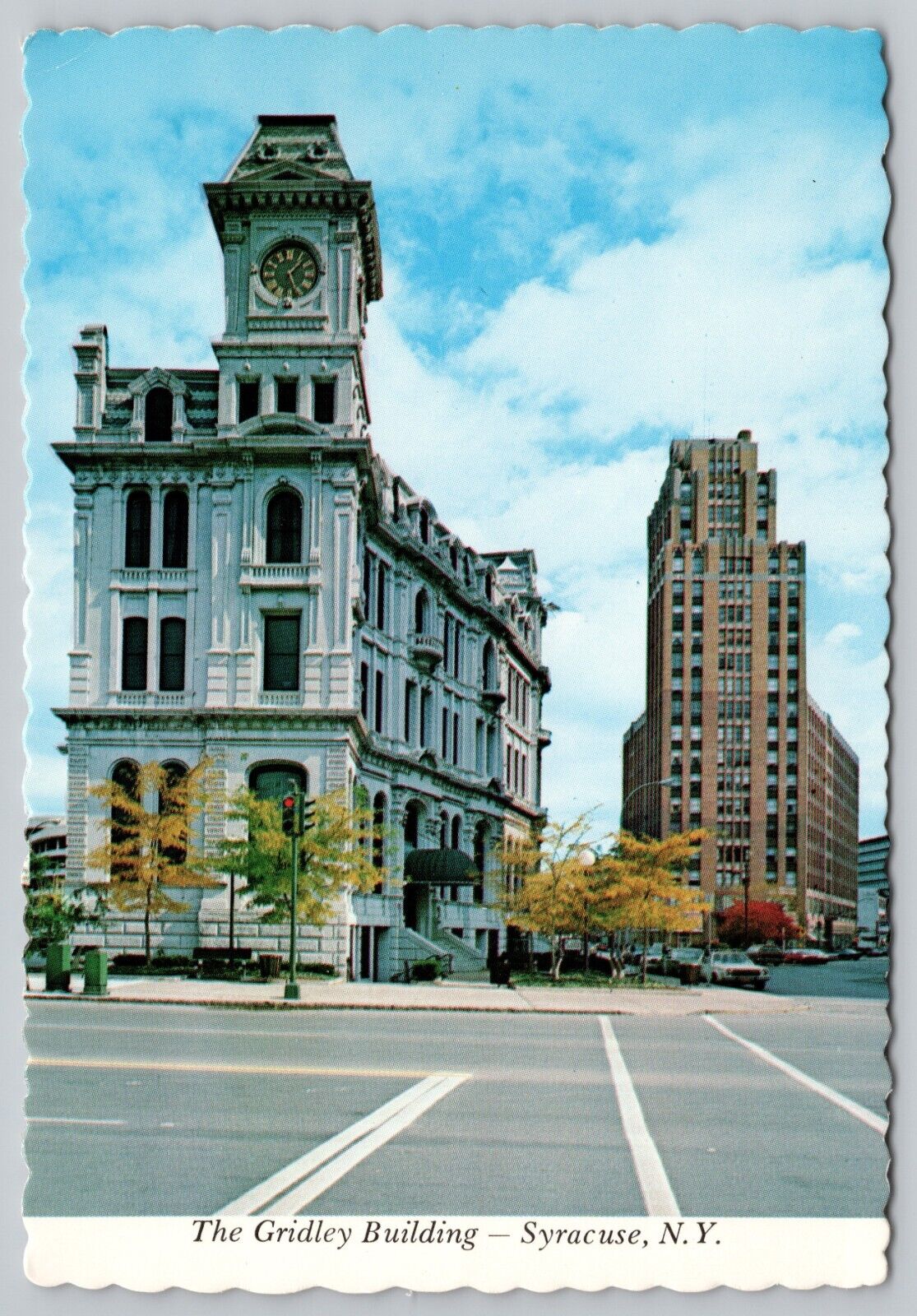 Postcard - Gridley Building - Syracuse, New York - ca 1970s, Unposted, 4x6 (M7b)