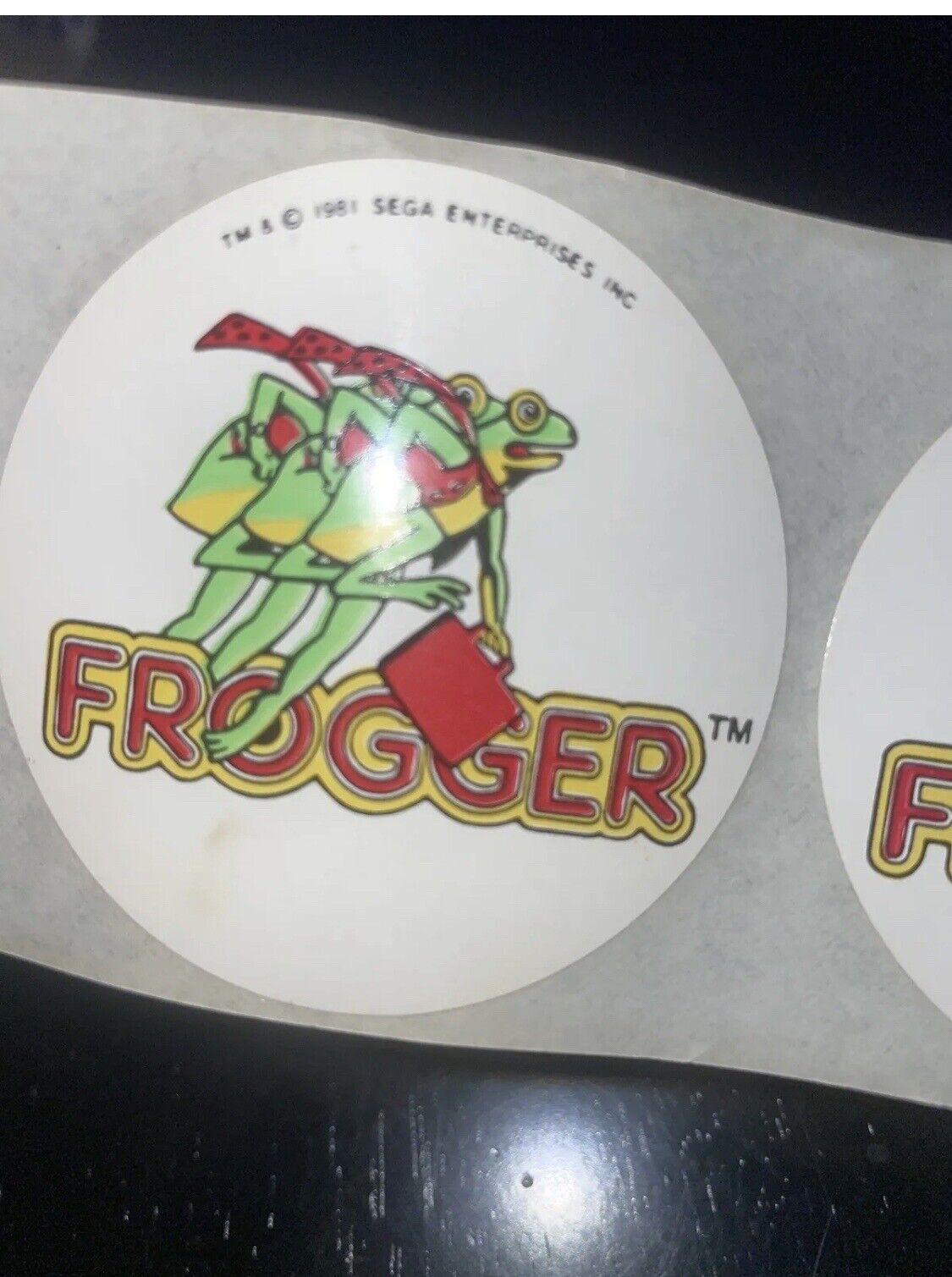 Frogger Sticker Bundle Vintage 15 Stickers