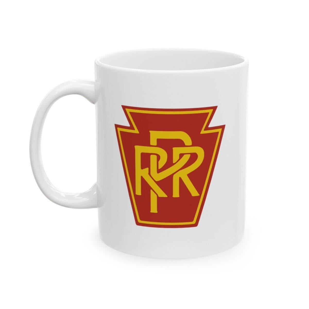 Coffee Mug  - Pennsylvania Railroad Logo #01  / Ceramic / 11oz