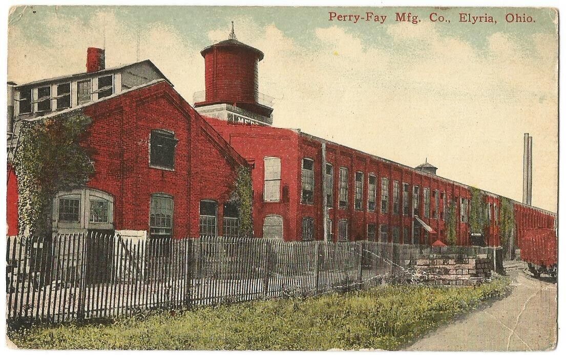 Elyria Ohio OH ~ Perry-Fay Mfg. Co. c.1912