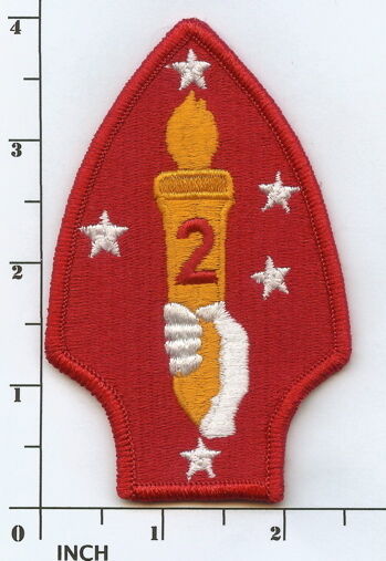 USMC 2nd Marine Division PATCH 2d MarDiv Marines Class-A worthy / Former Combat