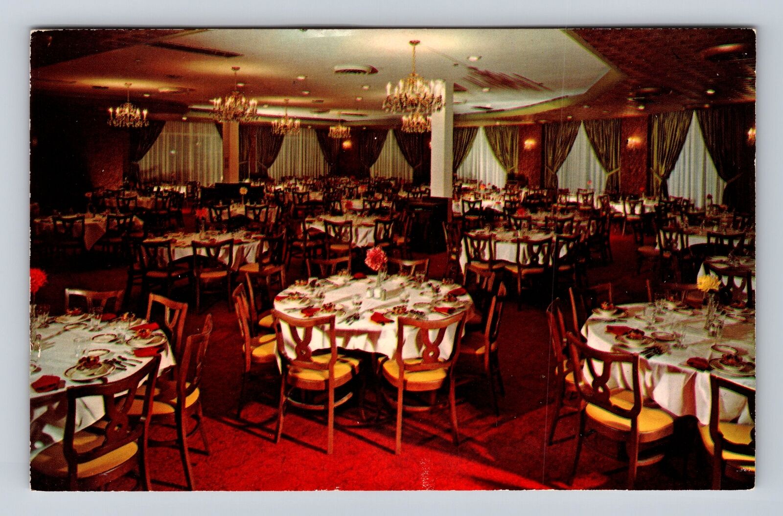 Mt Pocono PA-Pennsylvania, Mount Airy Lodge, New Dining Room, Vintage Postcard