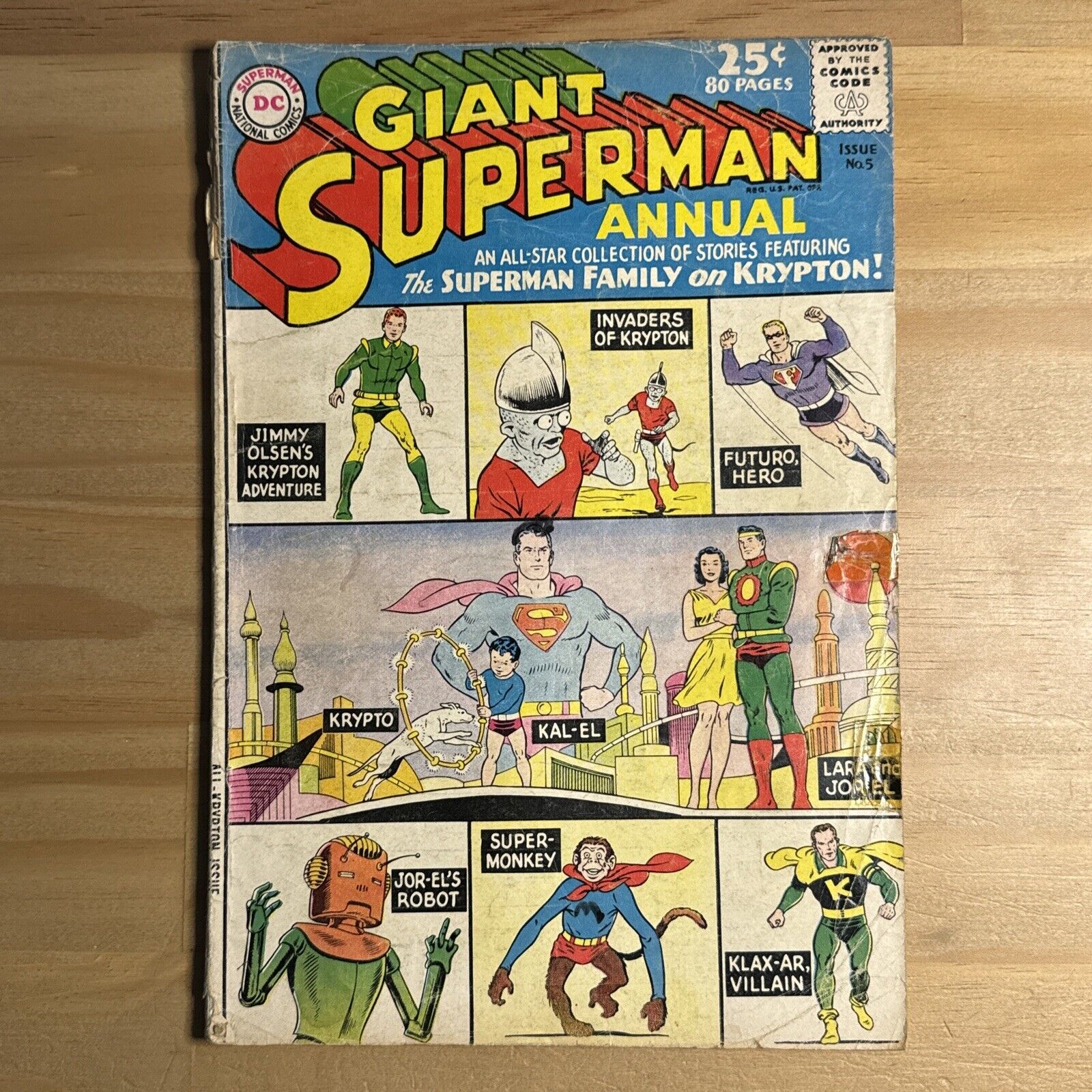 GIANT SUPERMAN ANNUAL ISSUE No. 5