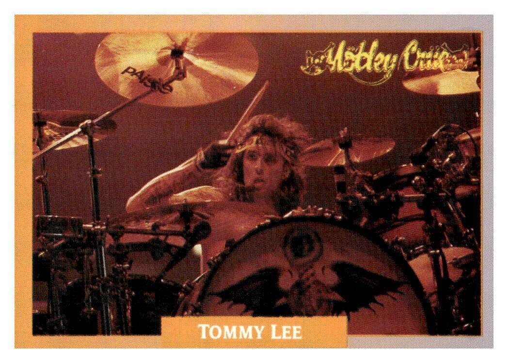 1991 Brockum Rock Cards #226 Tommy Lee MOTLEY CRUE