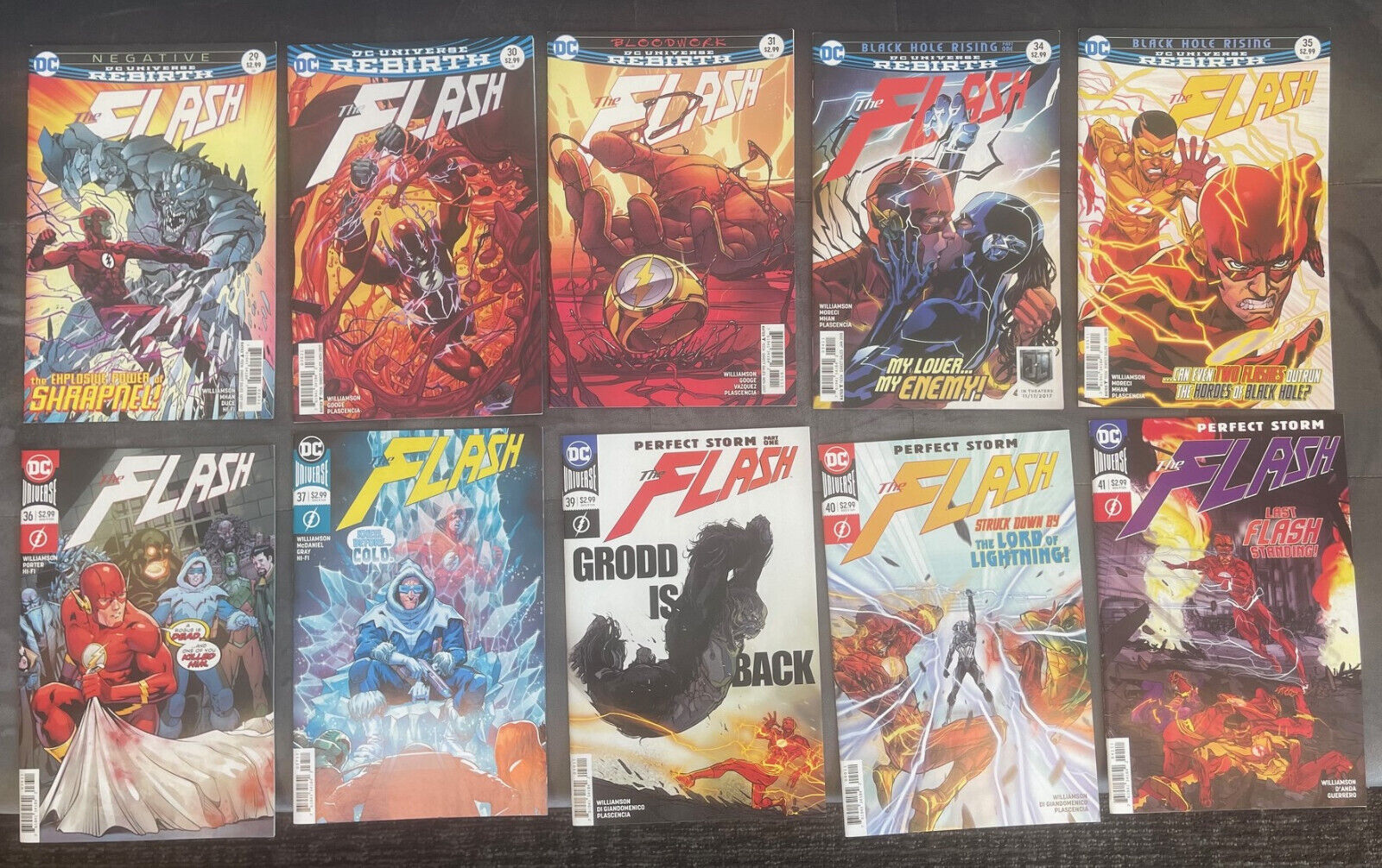 The Flash DC Universe Rebirth Grab Bag (17 issues) VF/NM