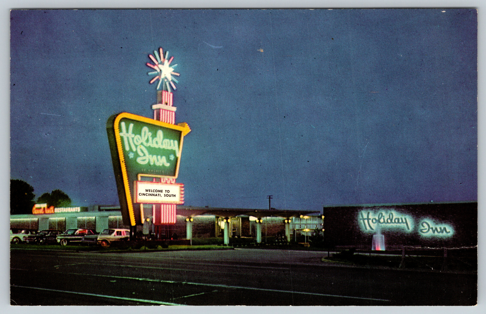 c1960s Holiday Inn Cincinnati Ft. Mitchell Kentucky Vintage Postcard