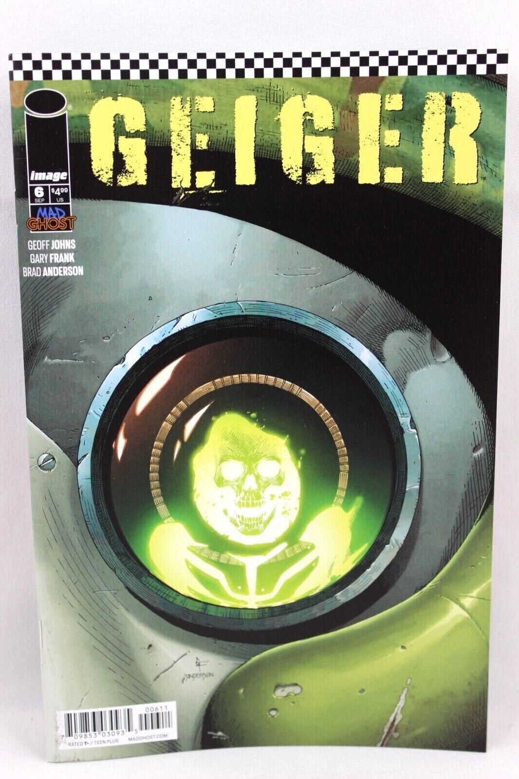Geiger #6 Gary Frank Cover A Variant 2021 Image Mad Ghost Comics VF-