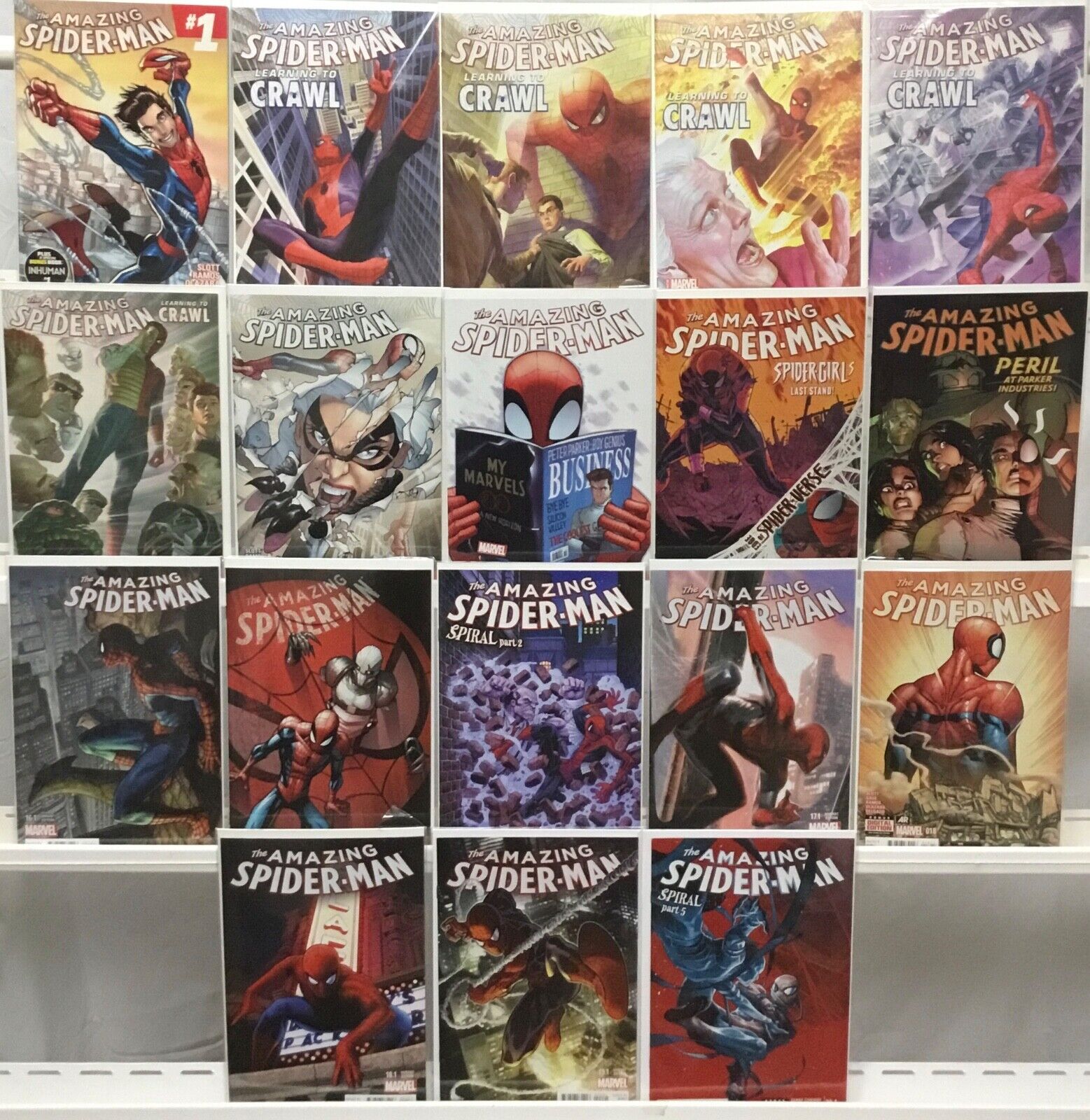 Marvel Comics - The Amazing Spider-Man - Comic Book Lot of 18 2014