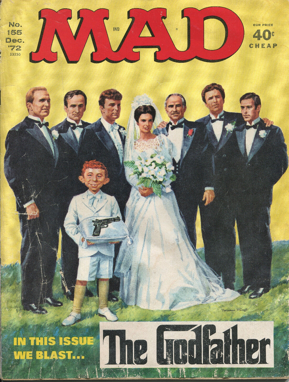 MAD Magazine - No. 155, December 1972 (\