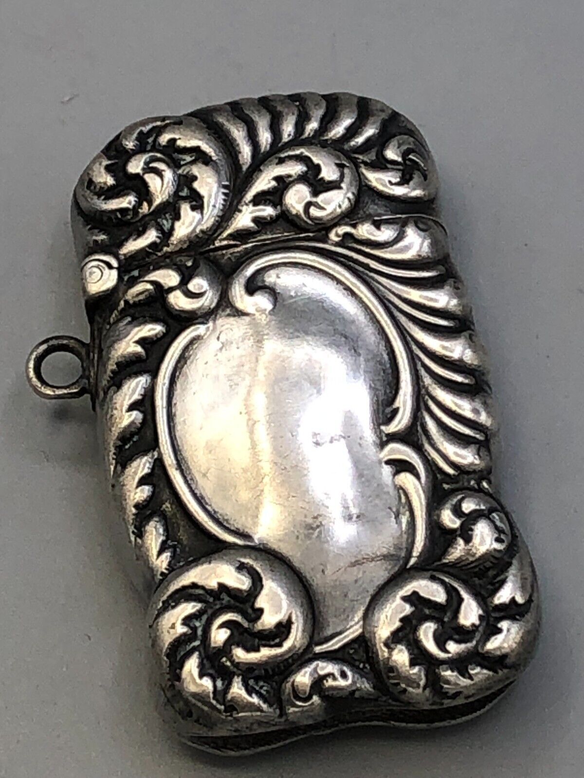 Vintage Blackington Sterling Silver hinged Match Case 1 3/8\