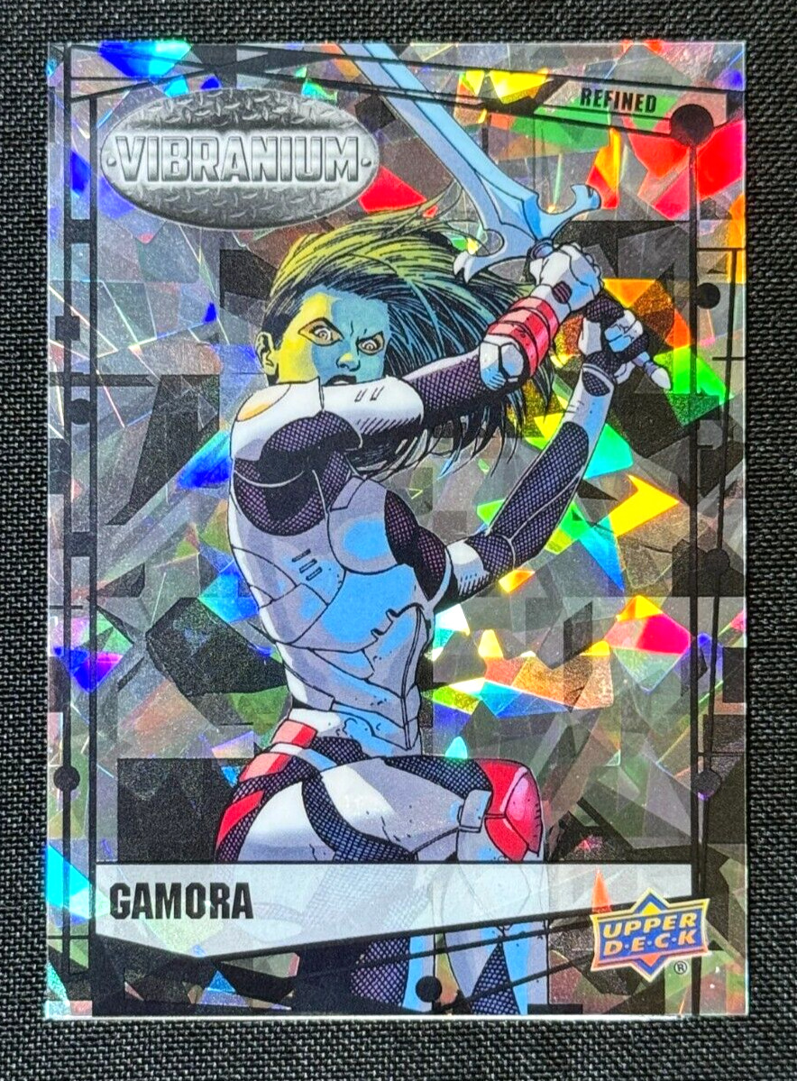Gamora 2015 Upper Deck Marvel Vibranium Refined #/99 🌌Guardians Of The Galaxy🌌