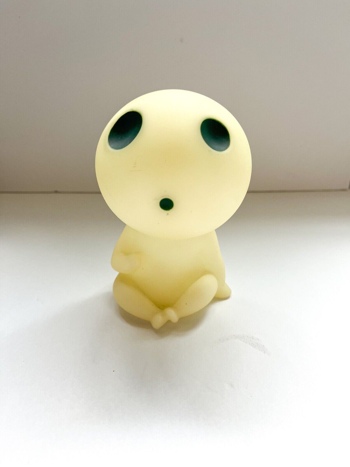 Studio Ghibli Princess Mononoke Kodama Piggy Bank Luminous Figure Toy Rare 