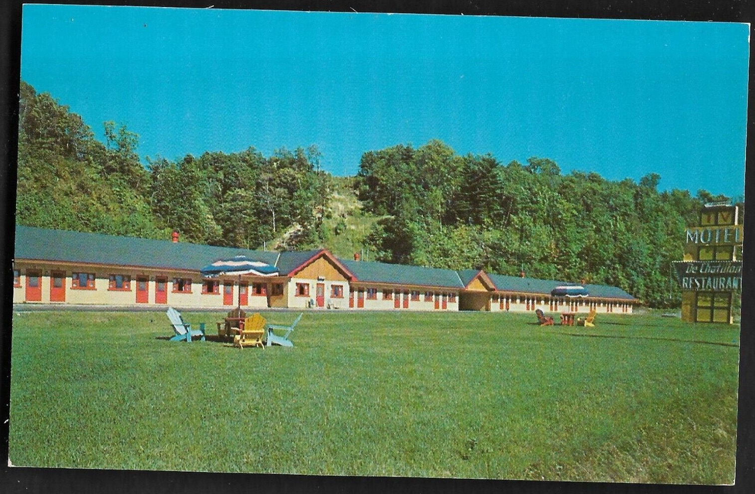 pk87198:Postcard-View of the Motel de Chatillon,Cap Sante,Quebec
