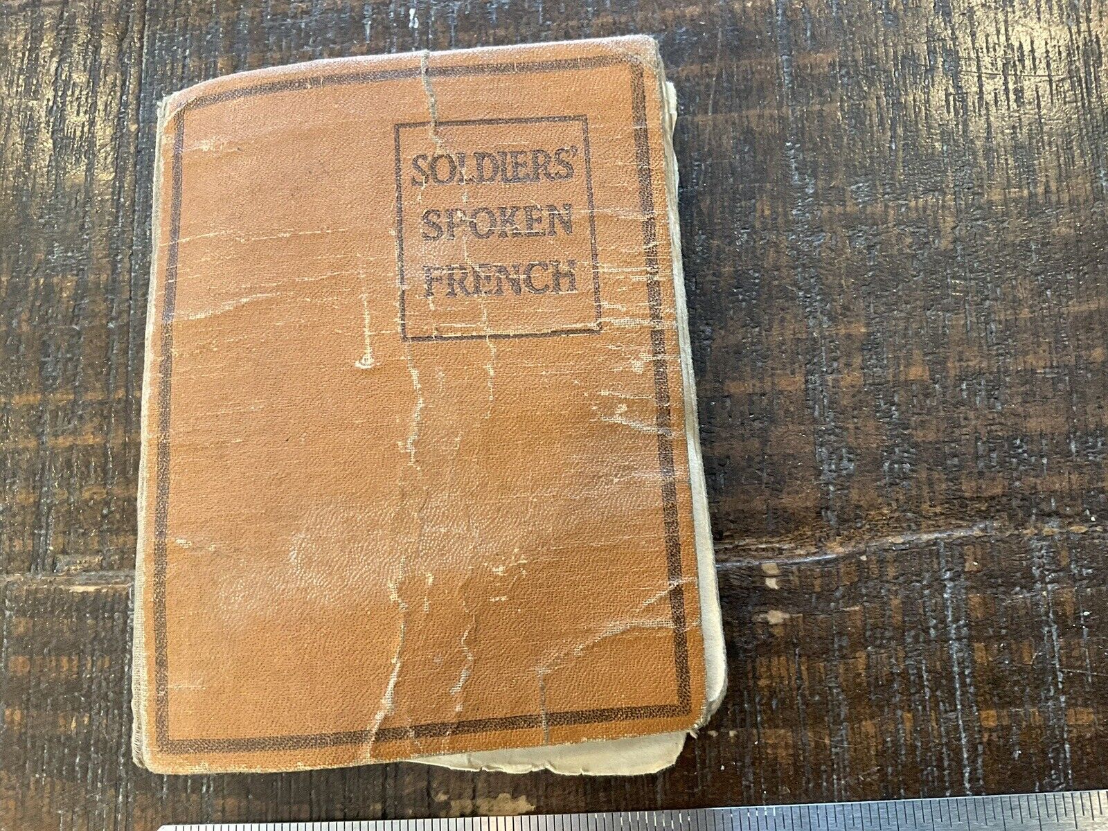 ORIGINAL WWI US SOLDIERS SPOKEN FRENCH BOOK