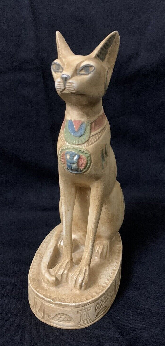 RARE ANTIQUE ANCIENT EGYPTIAN Statue of Figurine Cat Goddess Bastet Egyptian BC