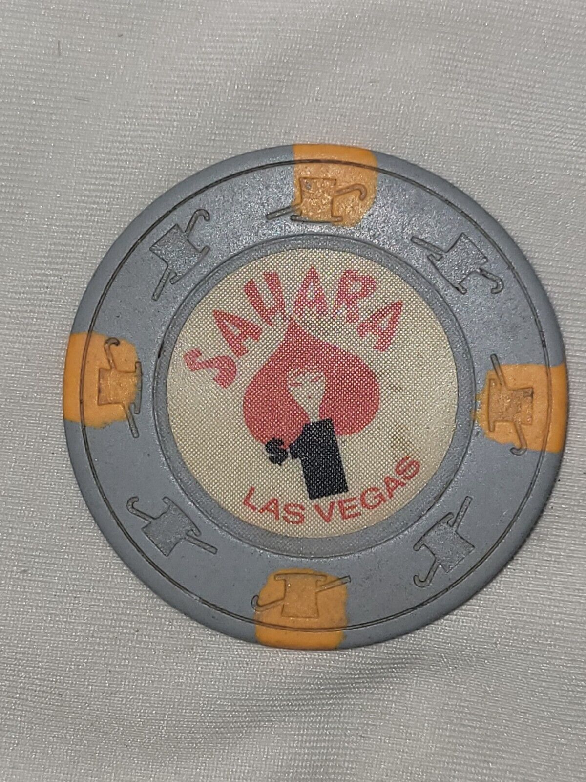Vintage Sahara $1 Casino Chip