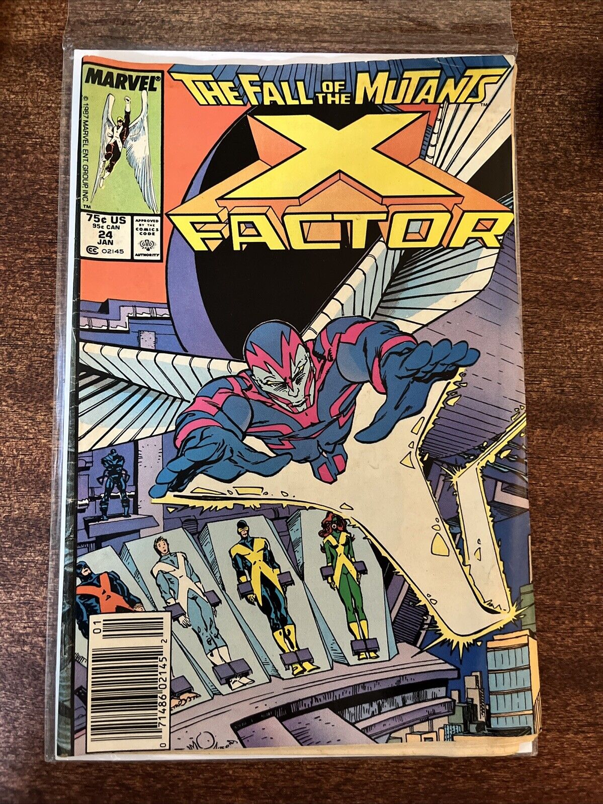 X-Factor (1986) #24 1st Appearance Archangel Marvel 1988 Fall Of The Mutants