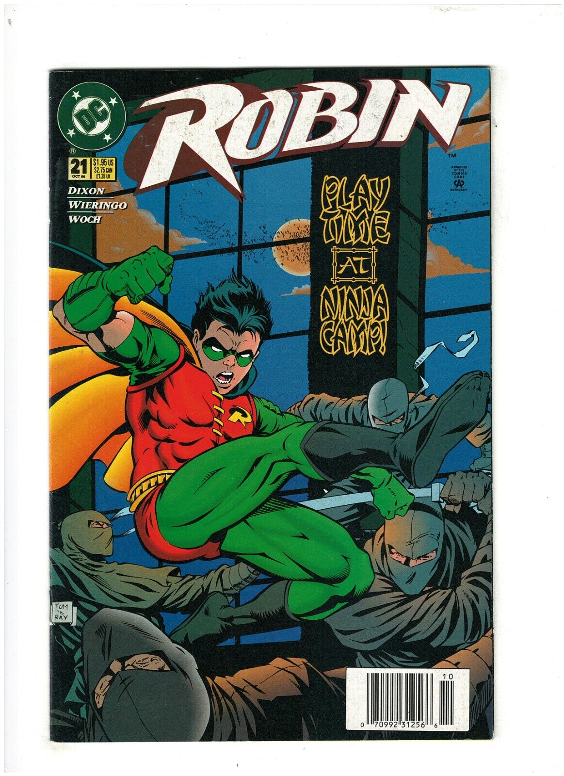 Robin #21 VF+ 8.5 Newsstand DC Comics 1995 Chuck Dixon