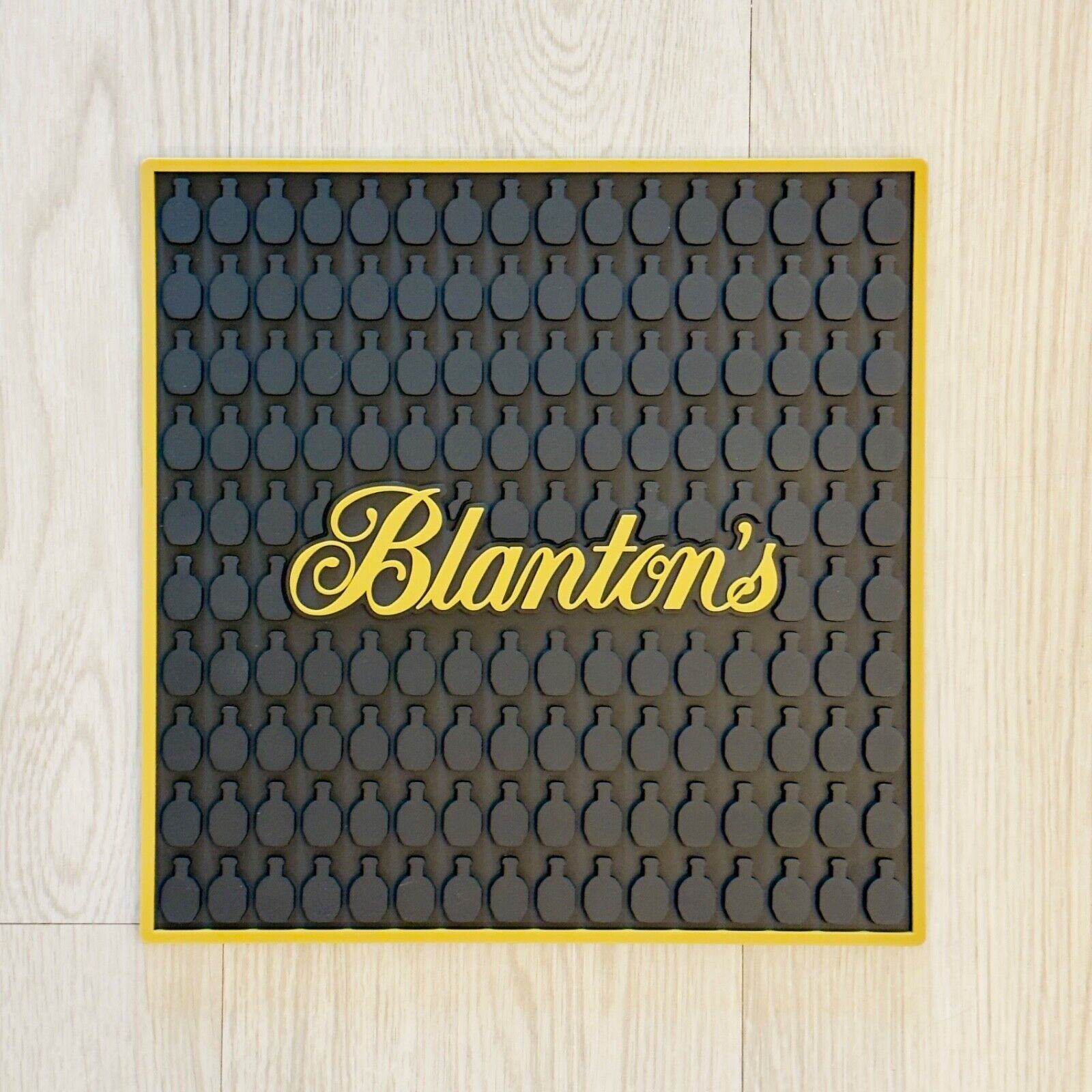 Blantons Bourbon Bar Service Mat - Hard to Find GOLD Bar Mat Blanton's